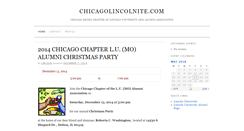 Desktop Screenshot of chicagolincolnite.com
